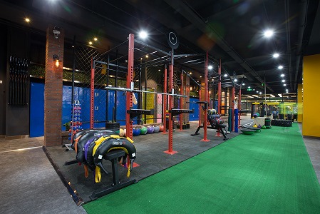 黑龍江大慶健身房加盟店裝修風(fēng)格展示