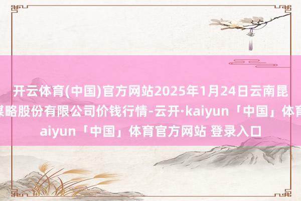 开云体育(中国)官方网站2025年1月24日云南昆明呈贡龙城农家具谋略股份有限公司价钱行情-云开·kaiyun「中国」体育官方网站 登录入口